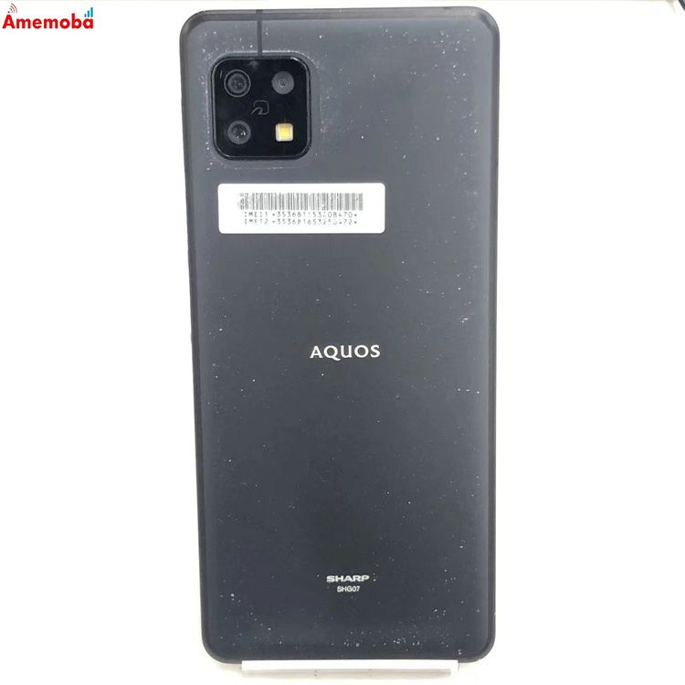 AQUOS sense6s 4GB/64GB �֥�å� SHG07 AU��SIM�ե꡼ �������