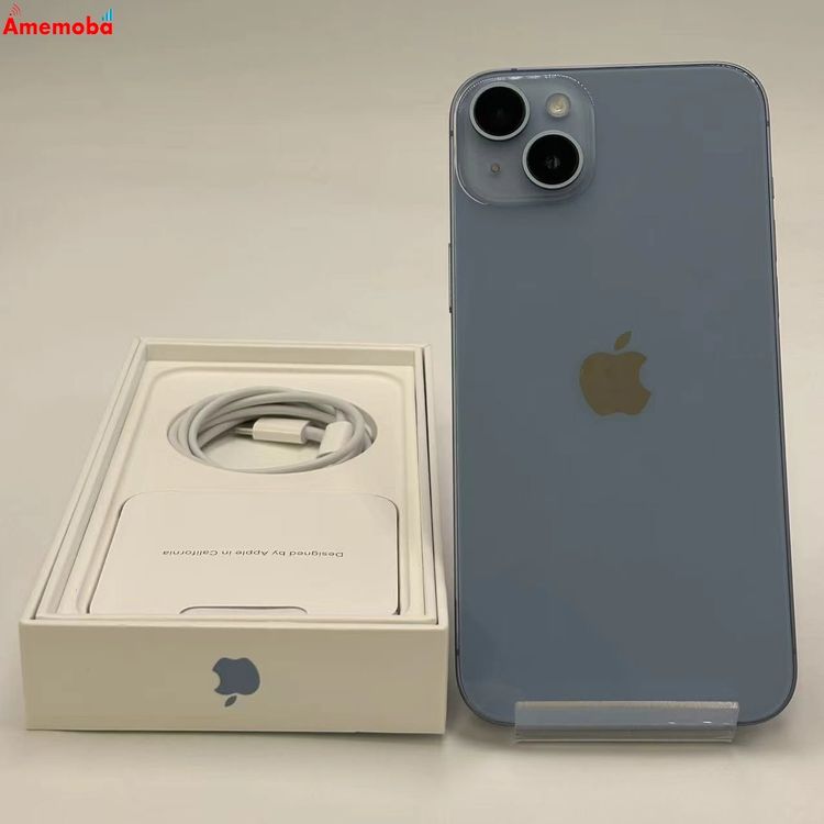 ��®ȯ��iPhone14 Plus 128GB �֥롼 MQ4H3J/A docomo��SIM�ե꡼