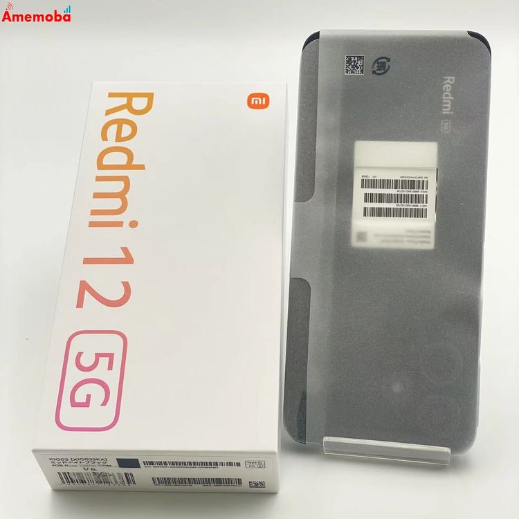 Xiaomi Redmi 12 5G 4GB/128GB ߥåɥʥȥ֥å XIG03 UQmo