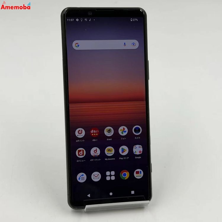 ��®ȯ��Xperia 5 II 128GB ���쥤 SO-52A docomo��SIM�ե꡼