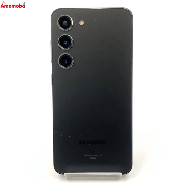 Galaxy S23 8GB/256GB �ե���ȥ�֥�å� SCG19  AU��SIM�ե꡼ ����