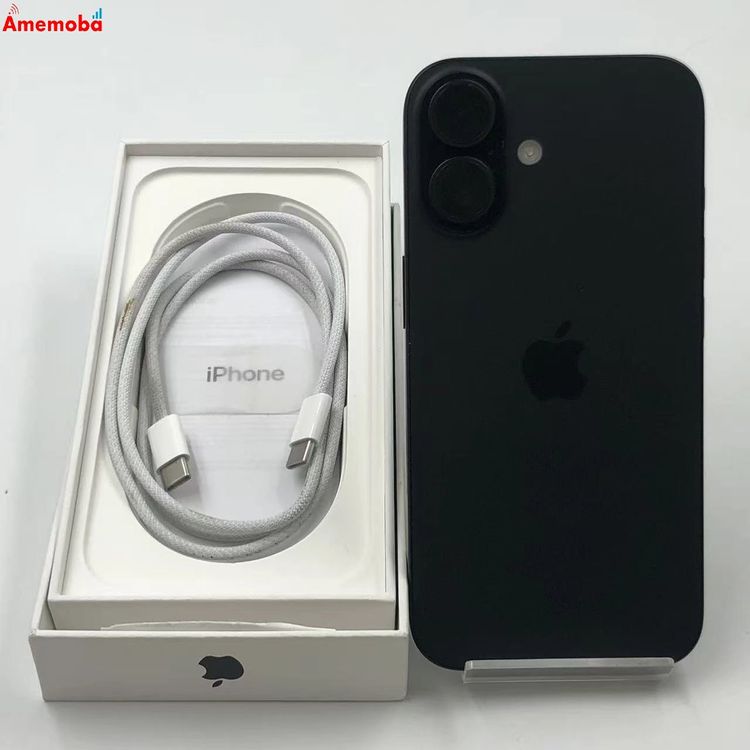 ��®ȯ��iPhone16 128GB �֥�å� MYE73ZP/A ������SIM�ե꡼ ����Ʊ��