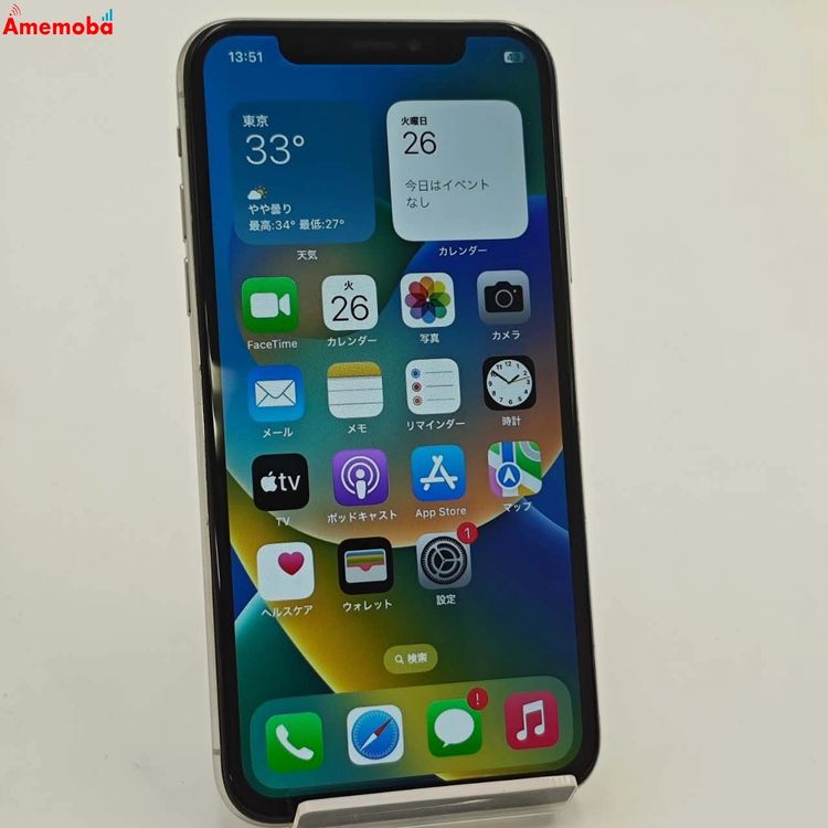 ®ȯiPhoneX 64GB С MQAY2J/A docomoSIMե꡼ 