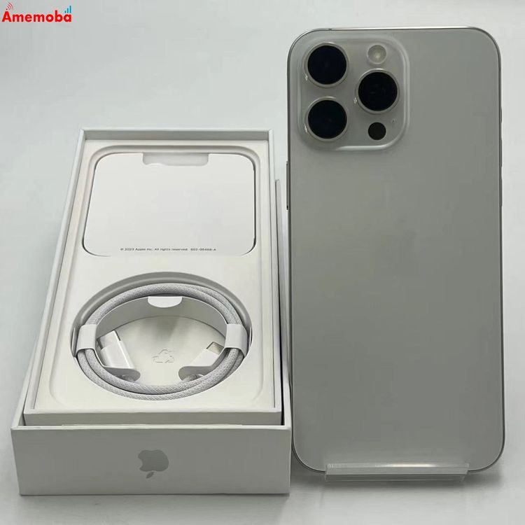 iPhone15 Pro Max 256GB �ۥ磻�ȥ����˥��� MU6Q3J/A docomo��S