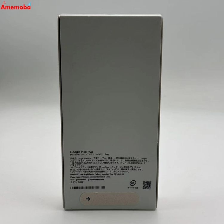 Google Pixel 10a 128GB Fog GV0BP AU��SIM�ե꡼ ����̤����