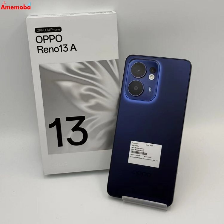 OPPO Reno13 A 8GB/128GB �������֥롼 OPG05 AU��SIM�ե꡼ ����