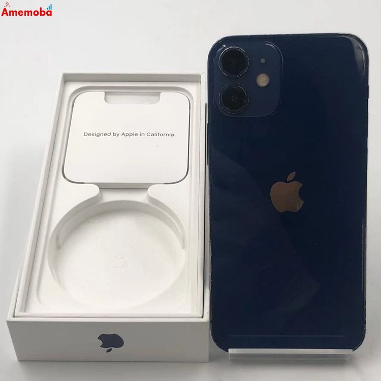 ��®ȯ��iPhone12 mini 64GB �֥롼 MGAP3J/A AU��SIM�ե꡼ ��������