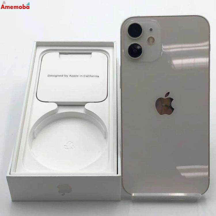 iPhone12 mini 128GB �ۥ磻�� MGDM3J/A AU��SIM�ե꡼ ��������