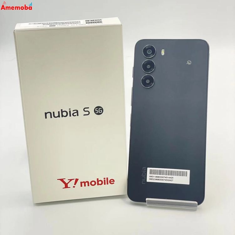 nubia S 5G 128GB �֥�å� A403ZT Ymobile��SIM�ե꡼ ̤������