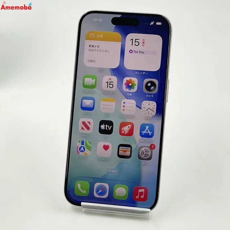 iPhone15 Pro 256GB �ۥ磻�ȥ����˥��� MTUD3J/A Apple��SIM�ե꡼