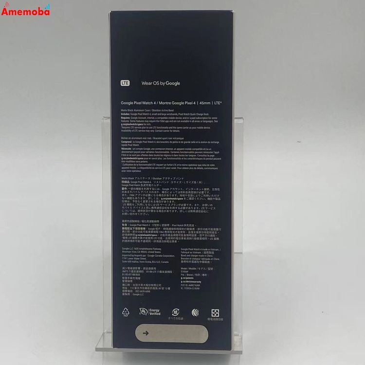 Google Pixel Watch 4 45mm LTE��ǥ� 32GB Matte Black