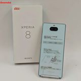 ®ȯXperia 8 64GB ֥롼 SOV42 auSIMե꡼ 