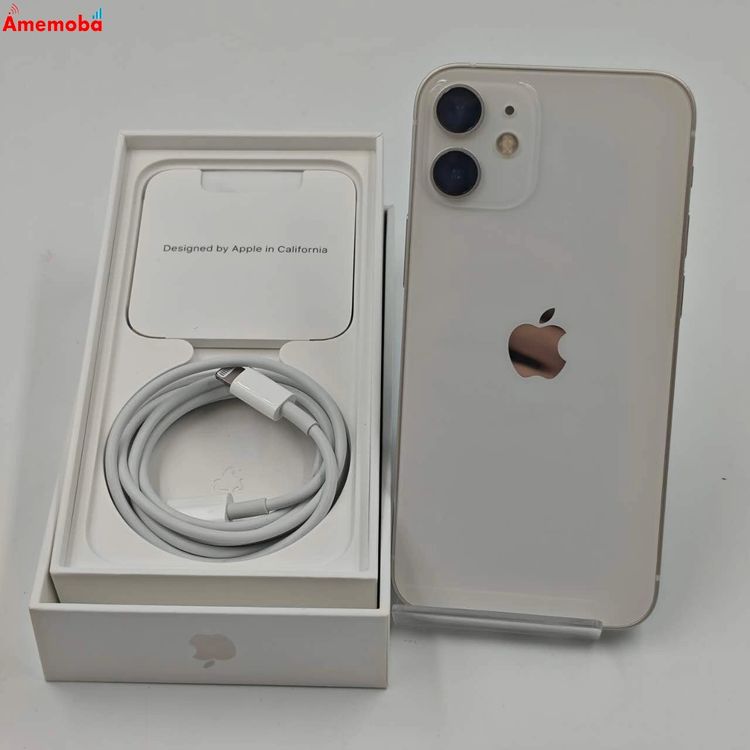 ��®ȯ��iPhone12 mini 128GB �ۥ磻�� MGDM3J/A AU��SIM�ե꡼
