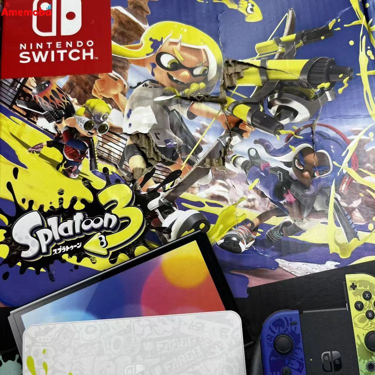 Nintendo Switch(ͭ��EL��ǥ�) ���ץ�ȥ�����3���ǥ������ 32GB �֥�å�