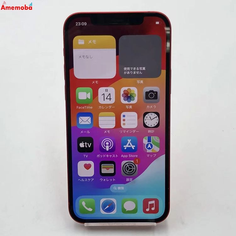 iPhone12 64GB Product Red MGHQ3J/A AU��SIM�ե꡼ ����Ʊ��