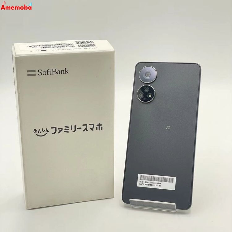 ZTE ���󤷤�ե��ߥ꡼���ޥ� 4GB/128GB �֥�å� A303ZT SIM���å������ S
