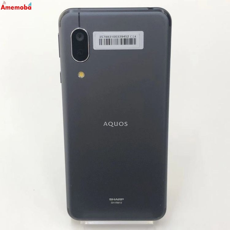 ��®ȯ��AQUOS sense3 lite 64GB �֥�å� SH-RM12 SIM�ե꡼