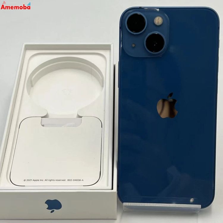 ��®ȯ��iPhone13 mini 256GB �֥롼 MLJN3J/A SIM�ե꡼ ��������