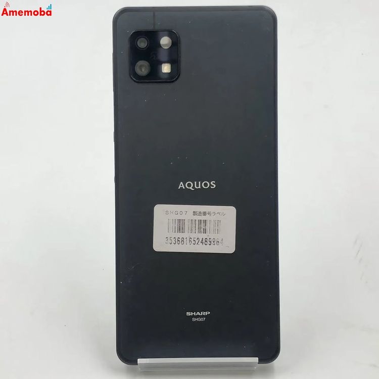 ��®ȯ��AQUOS sense6s 4GB/64GB �֥�å� SHG07 AU��SIM�ե꡼