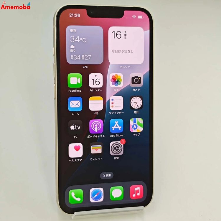 ®ȯiPhone14 128GB 饤 MPUQ3J/A AUSIMե꡼ 