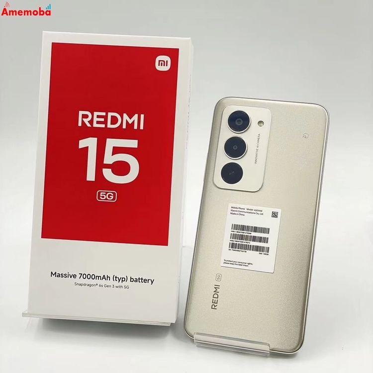 Redmi 15 5G（SoftBank・） 商品一覧｜ムスビー【中古スマホ・中古