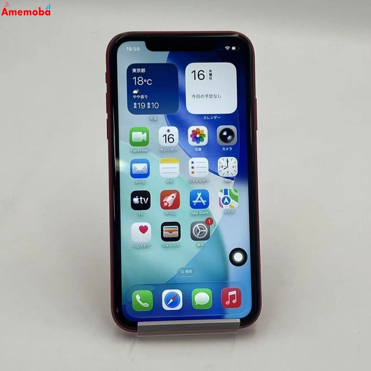 ��®ȯ��iPhone11 128GB Product Red MWM32J/A AU��SIM�ե꡼