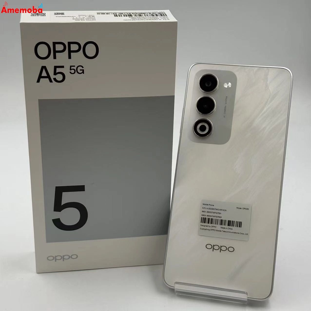 OPPO A5 5G ホワイト 本体 OPG06 UQモバイル ムスビー｜OPPO A5 5G 128GB ホワイト OPG06 UQmobile版SIMフリー 新品