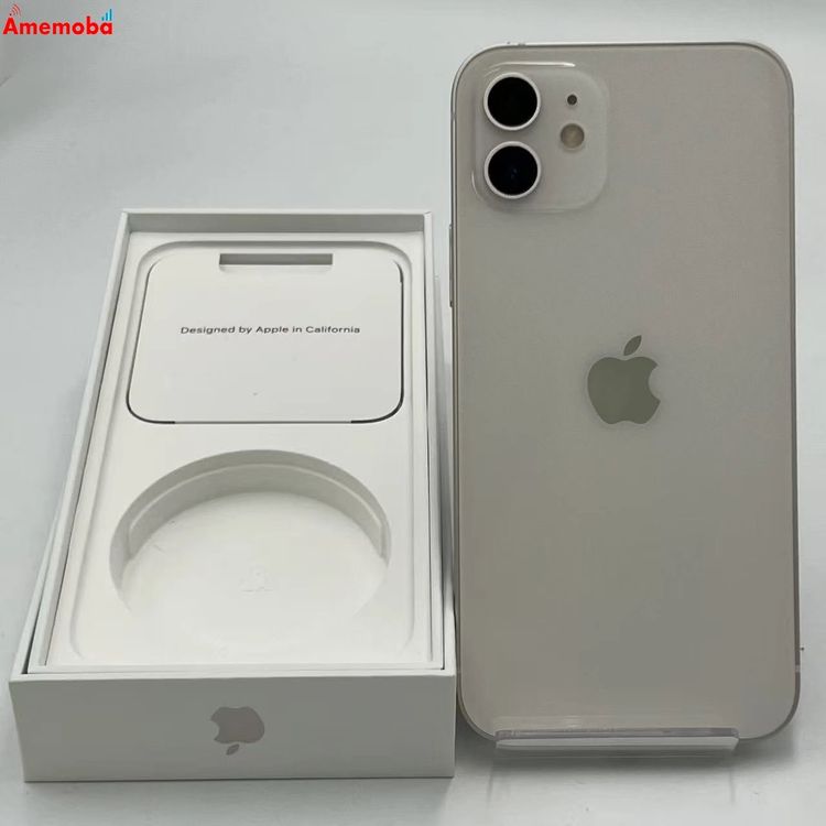 ��®ȯ��iPhone12 64GB �ۥ磻�� MGHP3J/A AU��SIM�ե꡼ ����