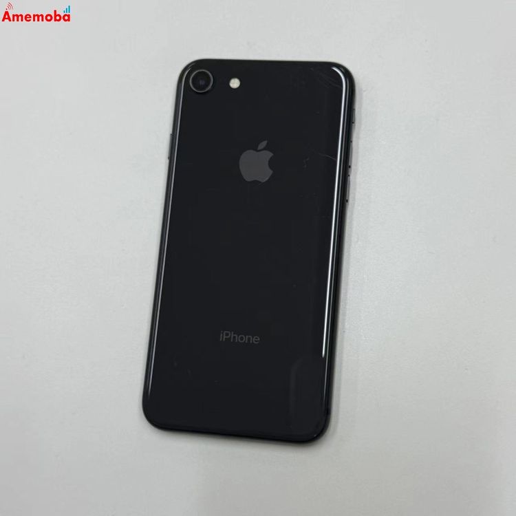 ��®ȯ��iPhone8 64GB ���ڡ������쥤 3D056J/A AU��SIM�ե꡼