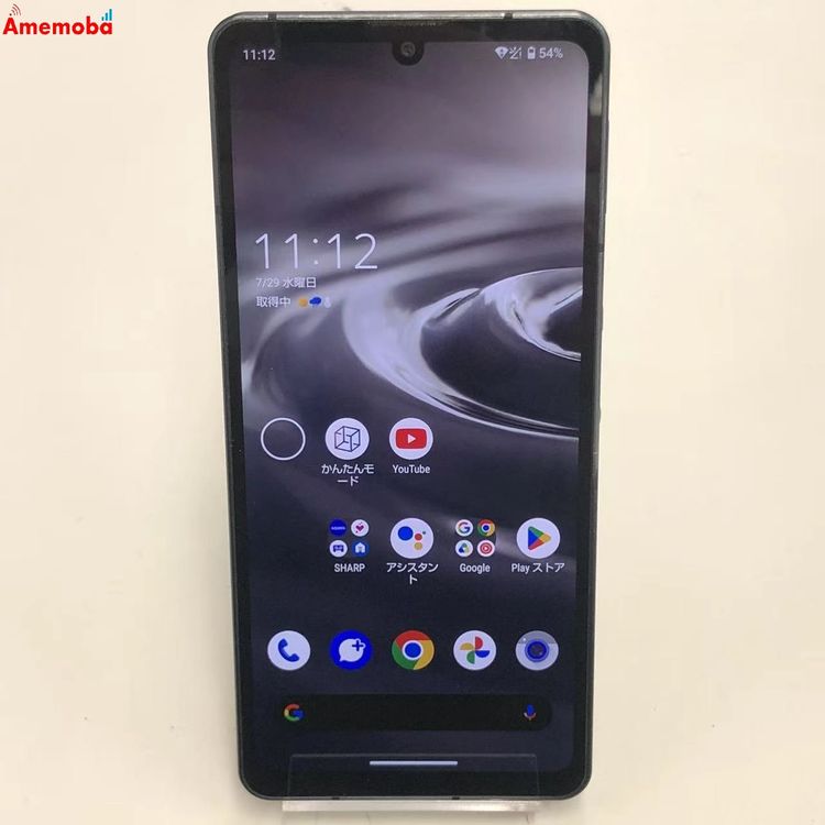 ��®ȯ��AQUOS sense6s 4GB/64GB �֥�å� SHG07 AU��SIM�ե꡼