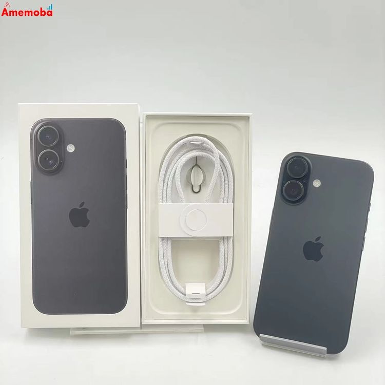 ��®ȯ��iPhone16 512GB �֥�å� MYE23J/A SoftBank��SIM�ե꡼