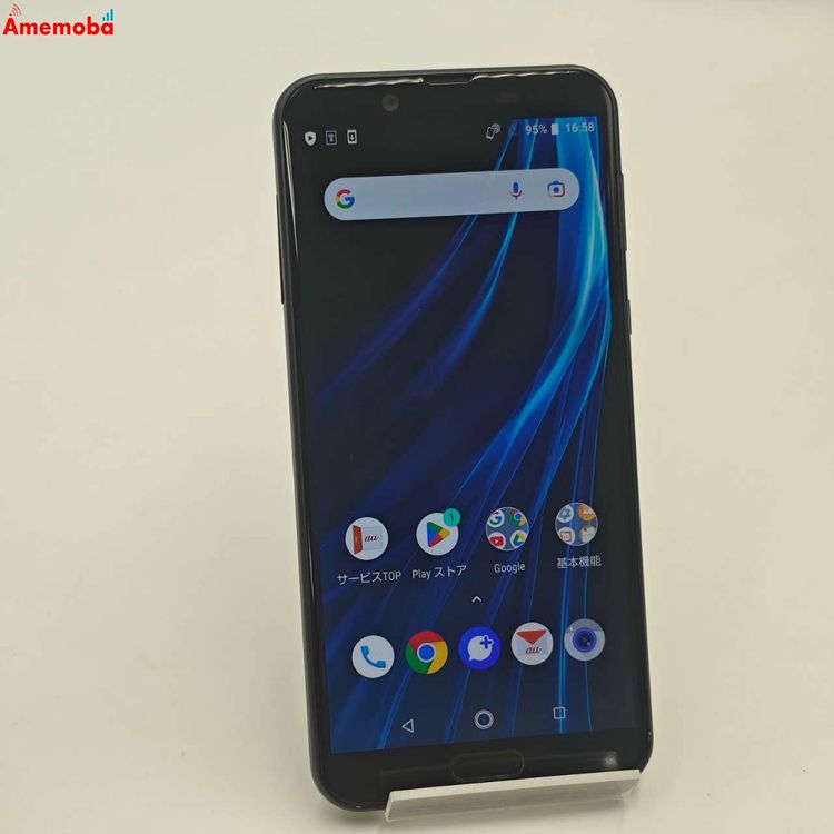 AQUOS sense2 32GB �˥奢�󥹥֥�å� SHV43 AU��SIM�ե꡼ �������