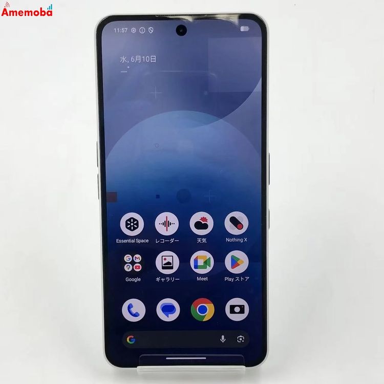 Nothing Phone (3a) 12GB/256GB �ۥ磻�� A059 SIM�ե꡼ ������