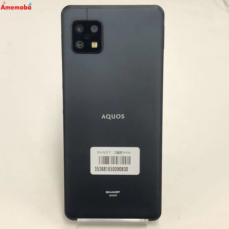 AQUOS sense6s 4GB/64GB �֥�å� SHG07 AU��SIM�ե꡼���������