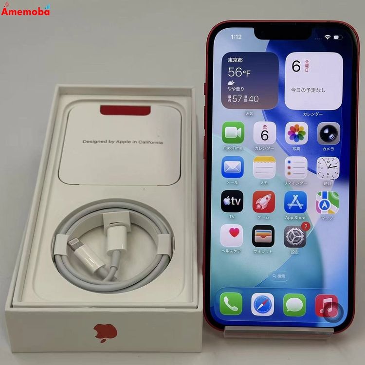 iPhone14 128GB Product Red MPV93J/A Apple��SIM�ե꡼ ��