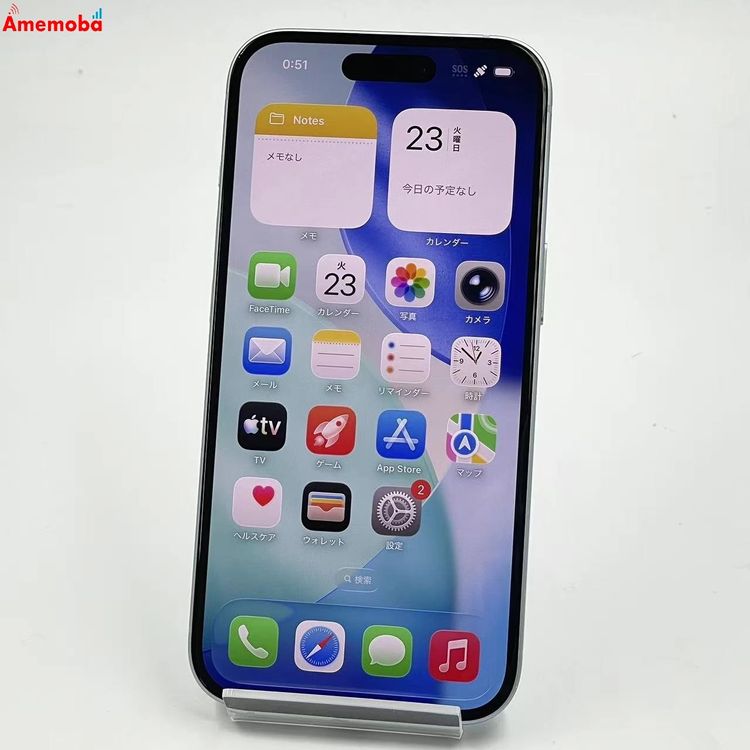 ��®ȯ��iPhone15 128GB �֥롼 MTML3J/A docomo��SIM�ե꡼
