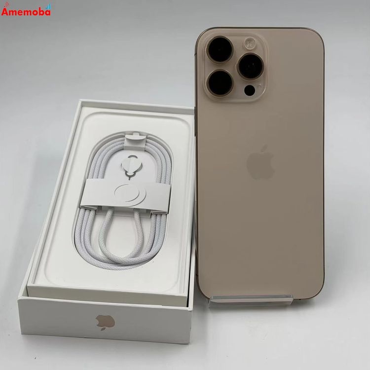 iPhone16 Pro Max 1TB �ǥ����ȥ����˥��� MYWT3J/A AU��SIM�ե꡼