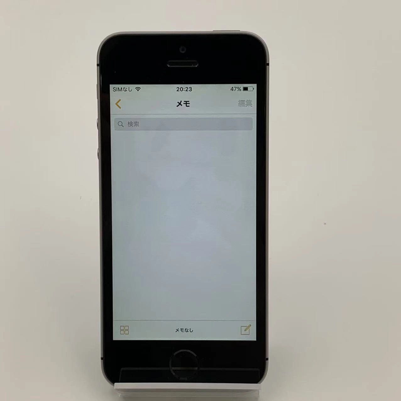 iPhone se 16gb SIMフリー スペースグレイ Apple iPhone SE (第1世代) 16GB SIMフリー [スペースグレイ