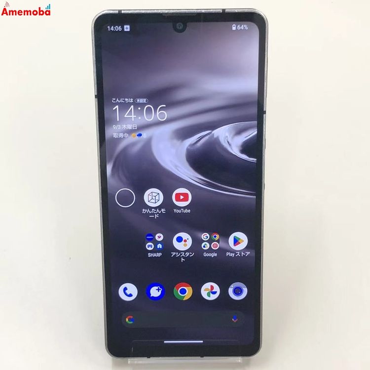 ��®ȯ��AQUOS sense6s 4GB/64GB �֥�å� SHG07 AU��SIM�ե꡼