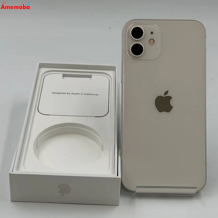 ��®ȯ��iPhone12 256GB �ۥ磻�� MGJ13J/A Apple��SIM�ե꡼ ����