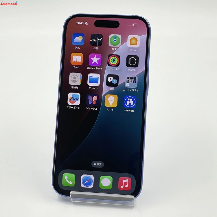 ��®ȯ��iPhone16 128GB ����ȥ�ޥ�� 3N394J/A AU��SIM�ե꡼