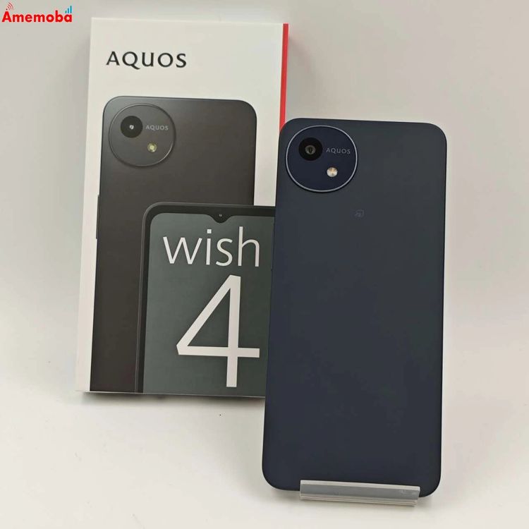 AQUOS wish4 4GB/64GB ֥å A402SH SoftBankSIMե꡼ ̤