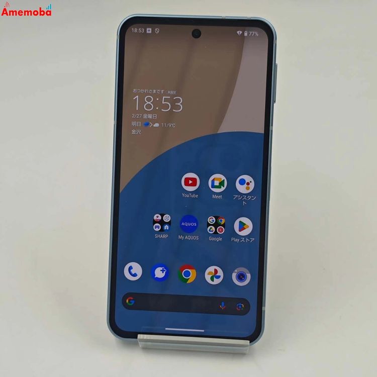 ��®ȯ��AQUOS sense9 6GB/128GB �֥롼 SHG14 AU��SIM�ե꡼