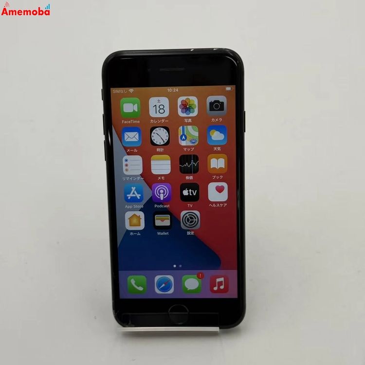 ��®ȯ��iPhone7 32GB �֥�å� MNCE2J/A AU��SIM�ե꡼ �������