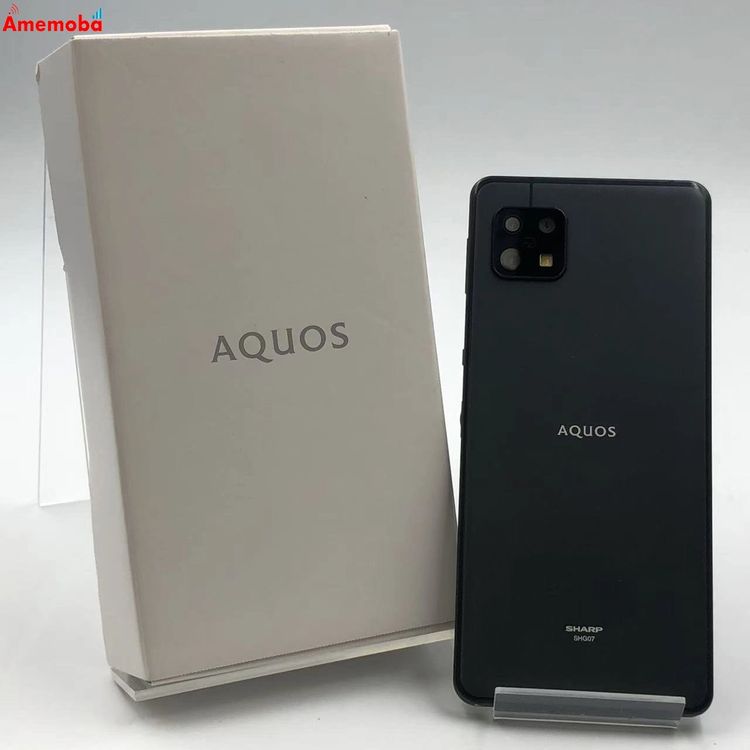��®ȯ��AQUOS sense6s 4GB/64GB �֥�å� SHG07 AU��SIM�ե꡼