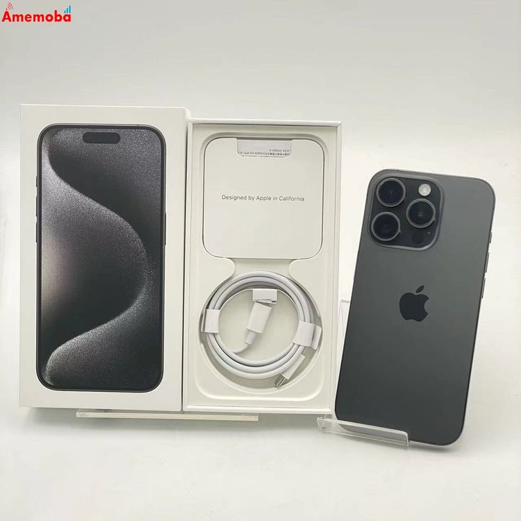 iPhone15 Pro 128GB �֥�å������˥��� MTU73J/A Apple��SIM�ե꡼