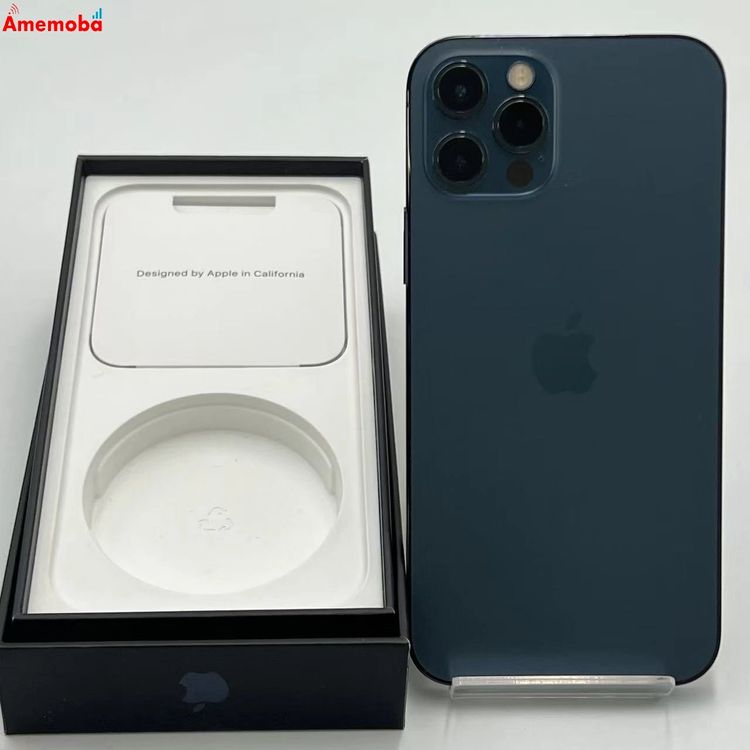iPhone12 Pro 256GB �ѥ��ե��å��֥롼 MGMD3J/A SoftBank��SIM