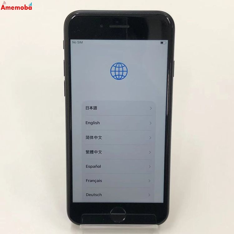 iPhoneSE ��2���� 64GB �֥�å� MHGP3J/A AU��SIM�ե꡼ �������