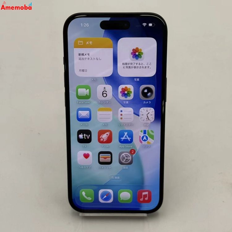 ��®ȯ��iPhone15 128GB �֥�å� MTMH3J/A Apple��SIM�ե꡼ ����