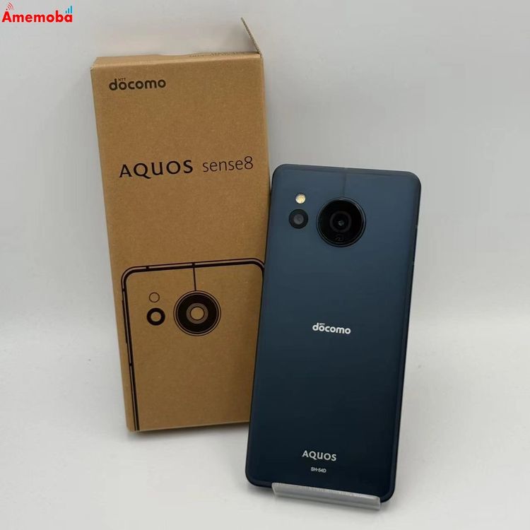 AQUOS sense8 128GB �֥롼 SH-54D docomo��SIM�ե꡼ �������